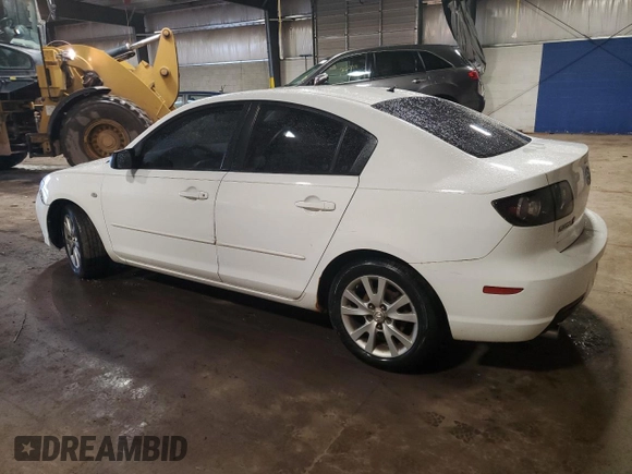 2007 Mazda 3 i Touring with VIN JM1BK32G971669774, listed as a Copart auction lot 51619175 with 136,198 mi miles and Salvage Title. Bid and sale history available at DreamBid. Image 2.