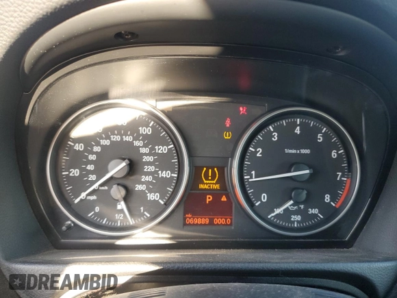 2008 BMW 3 Series 335i with VIN WBAWL73528PX59055, listed as a Copart auction lot 49181635 with 69,889 mi miles and Salvage title. Bid and sale history available at DreamBid. Image 9.