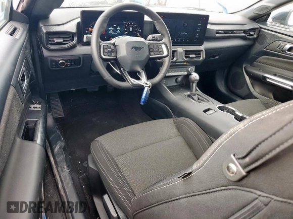 2024 Ford Mustang EcoBoost with VIN 1FA6P8TH9R5112694, listed as a Copart auction lot 59167655 with 21,547 mi miles and Salvage title. Bid and sale history available at DreamBid. Image 8.