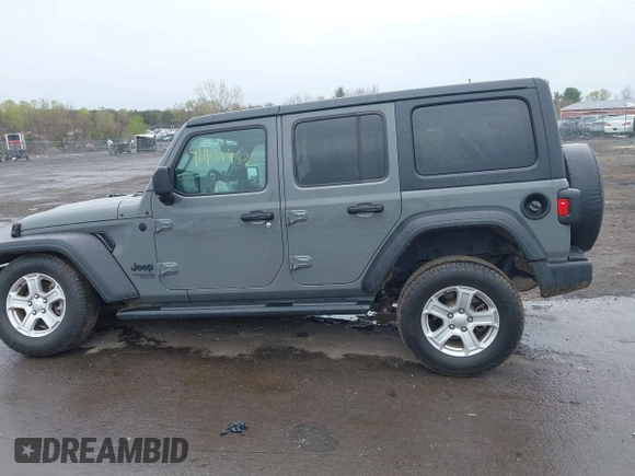 2021 Jeep Wrangler Unlimited Willys с VIN 1C4HJXDN4MW832099, выставлен на аукционе IAAI как лот 41994483 с пробегом 63 172 миль миль и . История ставок и продаж доступна на DreamBid. Изображение 14.