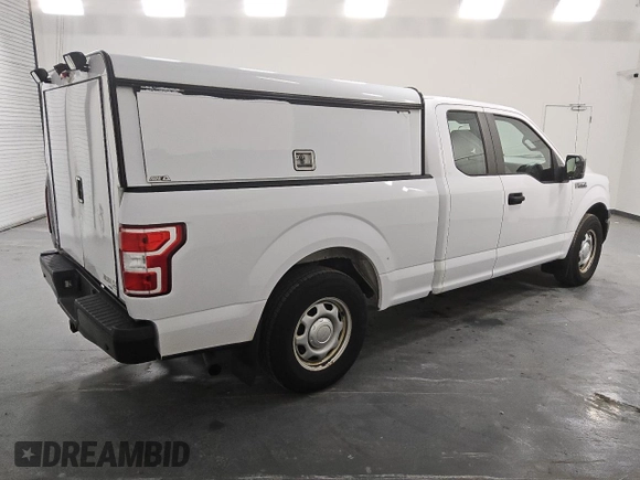 2018 Ford F-150 XL с VIN 1FTEX1CB3JKF05959, выставлен на аукционе Copart как лот 57160805 с пробегом 136 750 миль миль и Чистый • Clean title. История ставок и продаж доступна на DreamBid. Изображение 3.