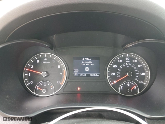 2019 Kia Optima S with VIN 5XXGT4L33KG331000, listed as a Copart auction lot 47953965 with 89,663 mi miles and Salvage Title. Bid and sale history available at carsss.com. Image 9.