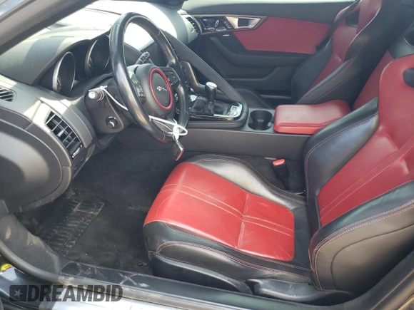 2017 Jaguar F-Type with VIN SAJWB6A64H8K38118, listed as a Copart auction lot 66605794 with 48,805 mi miles and Salvage Title. Bid and sale history available at DreamBid. Image 7.