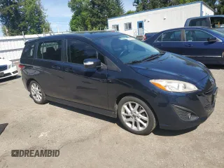 2015 Mazda 5 Grand Touring with VIN JM1CW2DL5F0185358, listed as a Copart auction lot 55763035 with 95,486 mi miles and Salvage title. Bid and sale history available at DreamBid. Image 4.