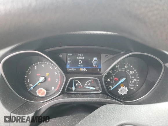 2016 Ford Focus SE z VIN 1FADP3F26GL340954, wystawiony jako Copart lot #60989915 z przebiegiem 26 052 mil mil oraz Szkoda całkowita • Salvage title. Historia ofert i sprzedaży dostępna na DreamBid. Obrazek 9.