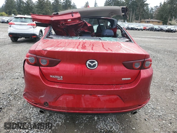 2020 Mazda 3 Premium with VIN 3MZBPBEM6LM117611, listed as a Copart auction lot 51363175 with Not Provided miles and Salvage Title. Bid and sale history available at DreamBid. Image 6.
