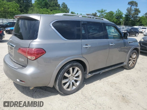 2011 Infiniti QX56 8-passenger с VIN JN8AZ2ND5B9701900, выставлен на аукционе Copart как лот 54583405 с пробегом 149 259 миль миль и Чистый • Clean title. История ставок и продаж доступна на DreamBid. Изображение 4.