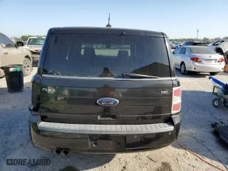 2010 Ford Flex SEL with VIN 2FMGK5CC1ABA99497, listed as a Copart auction lot 49825265 with 152,475 mi miles and Salvage Title. Bid and sale history available at carsss.com. Image 6.