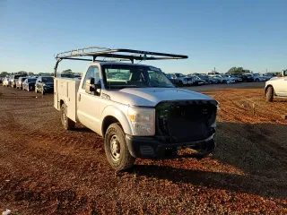 2011 Ford F-250 XL with VIN 1FDBF2A69BEB34058, listed as a Copart auction lot 81473134 with 231,056 mi miles and Salvage title. Bid and sale history available at DreamBid. Image 11.