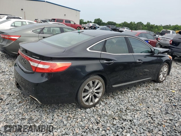 2015 Hyundai Azera Limited с VIN KMHFH4JG8FA483113, выставлен на аукционе Copart как лот 58173345 с пробегом 157 595 миль миль и Списание • Salvage title. История ставок и продаж доступна на DreamBid. Изображение 3.