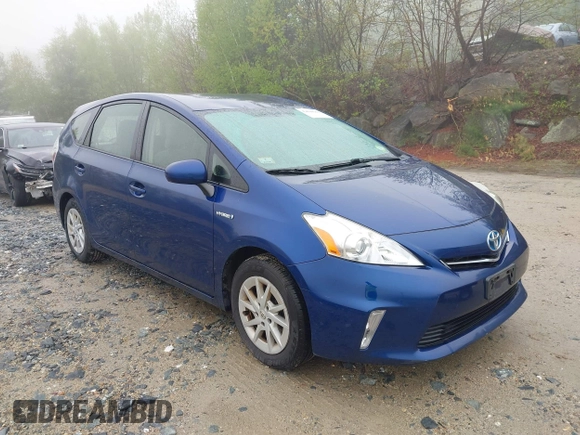 2014 Toyota Prius Two with VIN JTDZN3EU7EJ001850, listed as a IAAI auction lot 42160609 with 168,097 mi miles and . Bid and sale history available at DreamBid. Image 1.