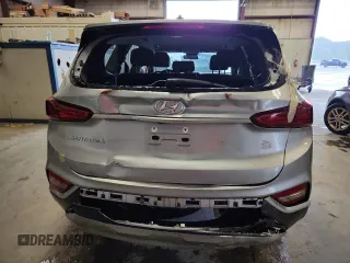 2020 Hyundai Santa Fe SE with VIN 5NMS23AD2LH248681, listed as a Copart auction lot 61651745 with 63,672 mi miles and Salvage title. Bid and sale history available at DreamBid. Image 6.