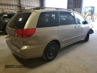 2007 Toyota Sienna CE with VIN 5TDZK23C37S032743, listed as a Copart auction lot 52750825 with 102,142 mi miles and Salvage Title. Bid and sale history available at carsss.com. Image 3.