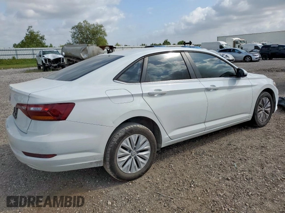 2019 Volkswagen Jetta S with VIN 3VWC57BUXKM005033, listed as a Copart auction lot 57458485 with 88,454 mi miles and Salvage title. Bid and sale history available at DreamBid. Image 3.