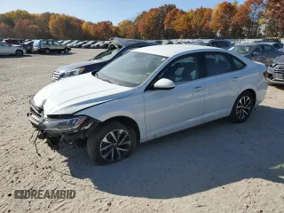 2023 Volkswagen Jetta S with VIN 3VW4M7BU3PM060468, listed as a Copart auction lot 76368104 with 22,437 mi miles and Salvage title. Bid and sale history available at DreamBid. Image 1.