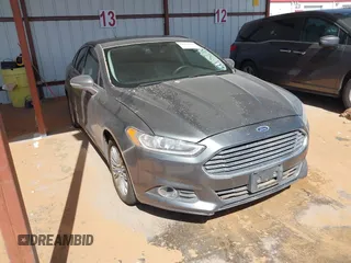 2013 Ford Fusion SE Hybrid with VIN 3FA6P0LUXDR264312, listed as a IAAI auction lot 42082298 with 1 mi miles. Bid and sale history available at carsss.com. Image 1.