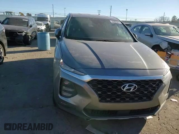 2019 Hyundai Santa Fe SEL with VIN 5NMS3CAD2KH008493, listed as a Copart auction lot 35865073 with 0 mi miles. Bid and sale history available at carsss.com. Image 11.