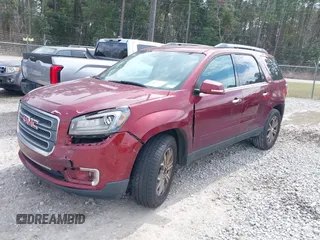 2016 GMC Acadia SLT with VIN 1GKKRRKD4GJ334947, listed as a IAAI auction lot 41675451 with 128,768 mi miles. Bid and sale history available at carsss.com. Image 2.