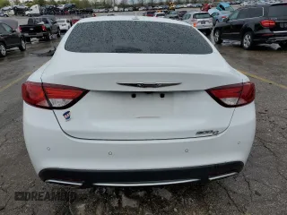 2015 Chrysler 200 C with VIN 1C3CCCCG9FN509616, listed as a Copart auction lot 51750365 with 55,874 mi miles and Salvage Title. Bid and sale history available at carsss.com. Image 6.