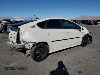 2013 Toyota Prius One with VIN JTDKN3DU3D5700869, listed as a Copart auction lot 50425165 with 80,489 mi miles and Salvage Title. Bid and sale history available at carsss.com. Image 3.