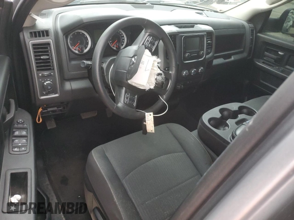 2023 Ram 1500 Tradesman with VIN 1C6RR7FT5PS537475, listed as a Copart auction lot 55793415 with 46,382 mi miles and Salvage title. Bid and sale history available at DreamBid. Image 8.