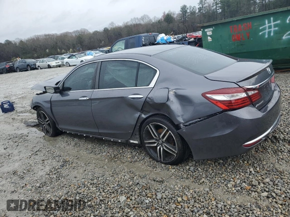 2017 Honda Accord Sedan Sport with VIN 1HGCR2F59HA171533, listed as a Copart auction lot 47923565 with 135,960 mi miles and Salvage Title. Bid and sale history available at carsss.com. Image 2.