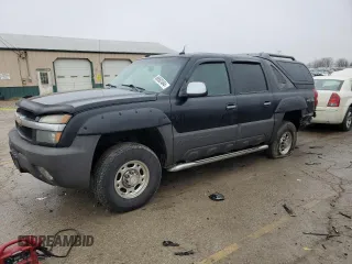 2004 Chevrolet Avalanche LS with VIN 3GNGK22G14G308771, listed as a Copart auction lot 86562484 with 289,294 mi miles and Salvage Title. Bid and sale history available at DreamBid. Image 1.