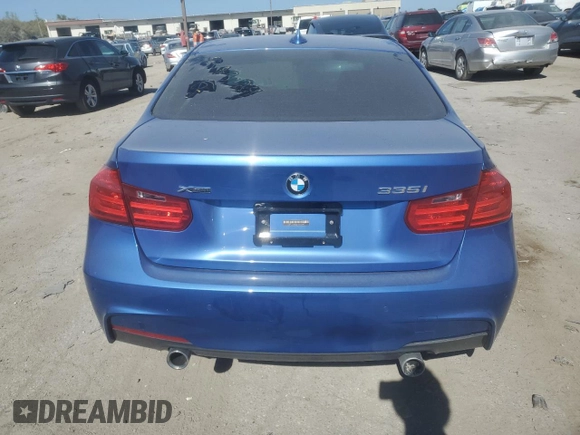 2015 BMW 3 Series 335i xDrive with VIN WBA3B9G58FNR93124, listed as a Copart auction lot 73853504 with 105,967 mi miles and Salvage Title. Bid and sale history available at carsss.com. Image 6.