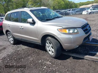 2007 Hyundai Santa Fe SE with VIN 5NMSH13E47H063773, listed as a IAAI auction lot 42217985 with Not provided miles and . Bid and sale history available at DreamBid. Image 1.