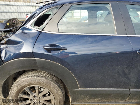 2024 Mazda CX-30 2.5 S with VIN 3MVDMBAM5RM645108, listed as a Copart auction lot 47296705 with 15,081 mi miles and Salvage Title. Bid and sale history available at carsss.com. Image 11.