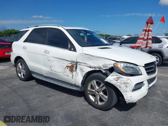 2015 Mercedes-Benz M 350 with VIN 4JGDA5JB9FA590659, listed as a IAAI auction lot 40591295 with 117,825 mi miles and . Bid and sale history available at DreamBid. Image 1.