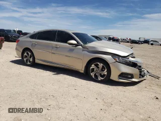 2018 Honda Accord EX-L z VIN 1HGCV1F50JA035528, wystawiony jako Copart lot #53730665 z przebiegiem 71 394 mil mil oraz Szkoda całkowita • Salvage title. Historia ofert i sprzedaży dostępna na DreamBid. Obrazek 4.