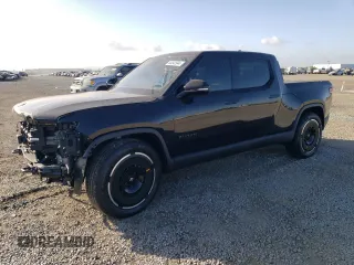 2025 Rivian R1T Adventure with VIN 7FCTGBAAXSN034913, listed as a Copart auction lot 84843944 with Not Provided miles and Salvage Title. Bid and sale history available at carsss.com. Image 1.