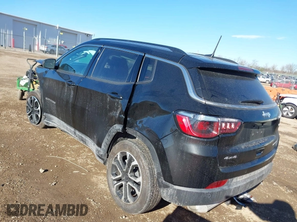2022 Jeep Compass High Altitude with VIN 3C4NJDCB4NT150078, listed as a IAAI auction lot 41365851 with 14,448 mi miles and . Bid and sale history available at DreamBid. Image 3.