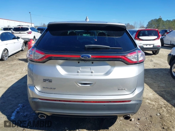 2018 Ford Edge SEL with VIN 2FMPK3J80JBB23016, listed as a IAAI auction lot 41618383 with 100,117 mi miles. Bid and sale history available at carsss.com. Image 17.