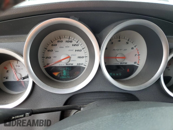2006 Dodge Magnum SRT-8 with VIN 2D4GV77316H219078, listed as a Copart auction lot 57406294 with 188,674 mi miles and Salvage Title. Bid and sale history available at carsss.com. Image 9.