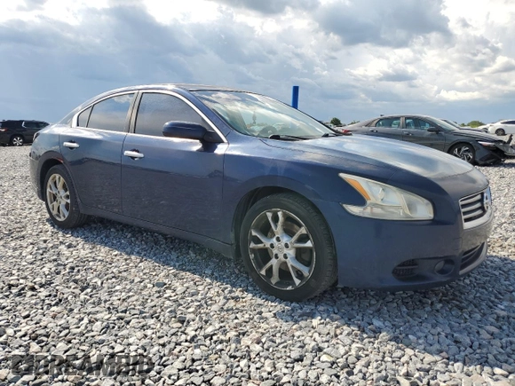 2013 Nissan Maxima SV with VIN 1N4AA5AP0DC839098, listed as a Copart auction lot 62362045 with Not provided miles and Salvage title. Bid and sale history available at DreamBid. Image 4.