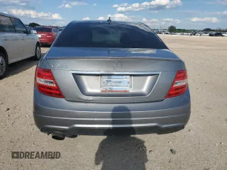 2012 Mercedes-Benz C 250 Sport with VIN WDDGF4HB9CR191921, listed as a Copart auction lot 56283185 with 111,665 mi miles and Clean Title. Bid and sale history available at DreamBid. Image 6.