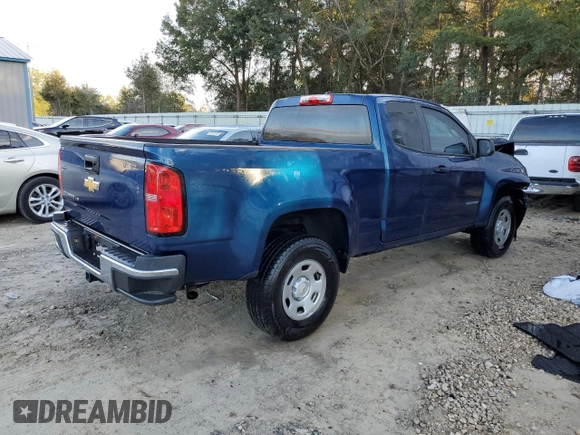 2019 Chevrolet Colorado 2WD Work Truck with VIN 1GCHSBEN4K1120734, listed as a Copart auction lot 85887954 with 122,354 mi miles and Non Repairable. Bid and sale history available at carsss.com. Image 3.