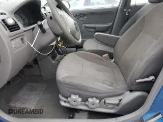 2005 Kia Rio with VIN KNADC125156375937, listed as a Copart auction lot 45710075 with 114,050 mi miles and Salvage Title. Bid and sale history available at carsss.com. Image 7.