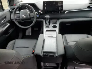 2024 Toyota Sienna LE with VIN 5TDCSKFC1RS147832, listed as a Copart auction lot 84854394 with 6,025 mi miles and Salvage Title. Bid and sale history available at carsss.com. Image 8.
