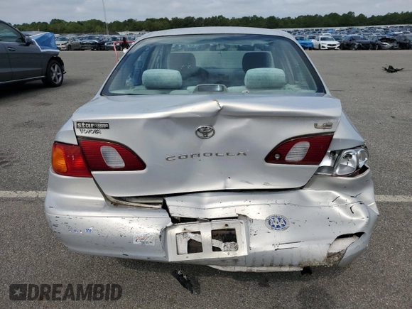 1999 Toyota Corolla VE with VIN 2T1BR12E7XC113103, listed as a Copart auction lot 63849025 with 104,830 mi miles and Salvage title. Bid and sale history available at DreamBid. Image 6.