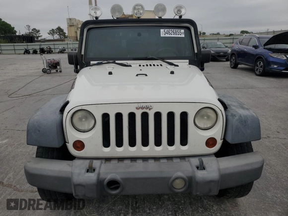 2009 Jeep Wrangler X with VIN 1J4FA24139L716919, listed as a Copart auction lot 54626855 with 211,943 mi miles and Clean Title. Bid and sale history available at DreamBid. Image 5.