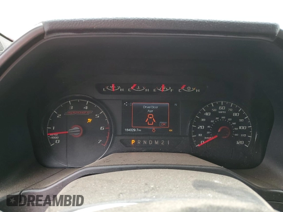 2016 Ford F-150 XLT with VIN 1FTFW1EG7GFD36210, listed as a Copart auction lot 54323705 with 154,029 mi miles and Clean title. Bid and sale history available at DreamBid. Image 9.