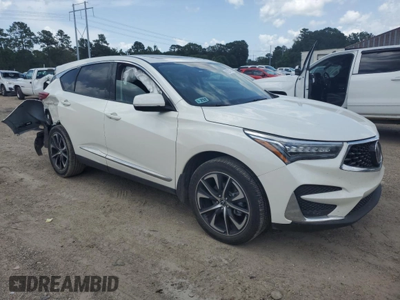 2019 Acura RDX Advance with VIN 5J8TC1H79KL017216, listed as a Copart auction lot 61221175 with 20,449 mi miles and Salvage title. Bid and sale history available at DreamBid. Image 4.