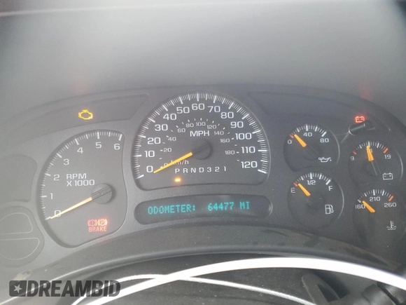 2006 Chevrolet Silverado 1500 LT1 with VIN 1GCEC19T16Z137825, listed as a Copart auction lot 43432455 with 64,477 mi miles and Salvage Title. Bid and sale history available at DreamBid. Image 9.