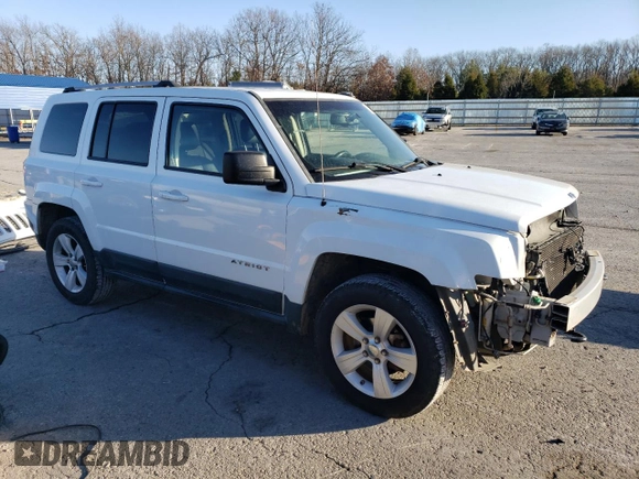 2011 Jeep Patriot Latitude X with VIN 1J4NF4GB4BD239057, listed as a Copart auction lot 85320574 with 180,792 mi miles and Salvage Title. Bid and sale history available at DreamBid. Image 4.