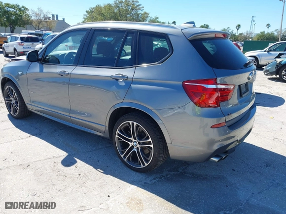 2015 BMW X3 xDrive28i with VIN 5UXWX9C51F0D49826, listed as a IAAI auction lot 41835725 with 139,938 mi miles. Bid and sale history available at carsss.com. Image 3.