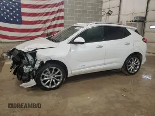 2024 Buick Encore GX Avenir with VIN KL4AMGSL5RB150447, listed as a Copart auction lot 42165435 with 15,694 mi miles and Salvage title. Bid and sale history available at DreamBid. Image 1.