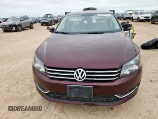 2013 Volkswagen Passat S with VIN 1VWAP7A39DC137750, listed as a Copart auction lot 60981355 with 105,954 mi miles and Clean title. Bid and sale history available at DreamBid. Image 5.